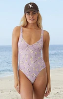 Billabong Peaceful Petals Chloe One Piece Swimsuit