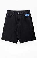 FORD Black Baggy Denim Shorts
