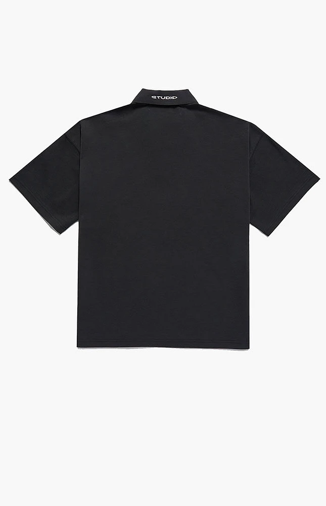 Studio by Supervsn Black Sand Polo Shirt
