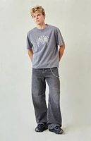 Pacsun Blake Chain Extreme Baggy Jeans Gray