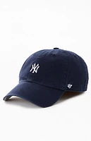 Navy Small Yankees Dad Hat