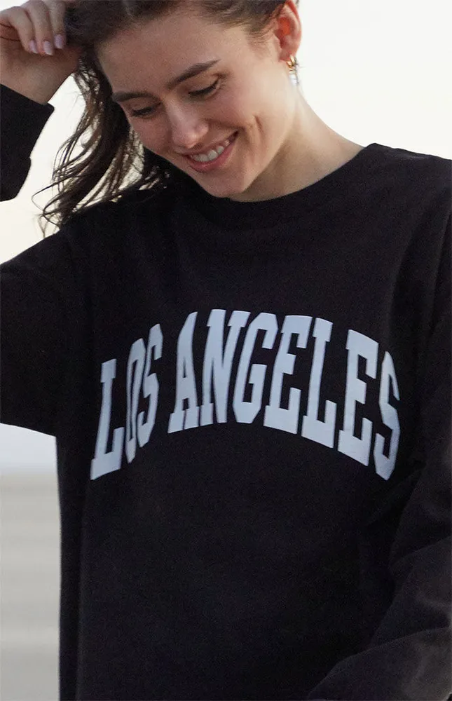 Black Los Angeles Long Sleeve T-Shirt