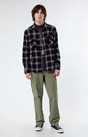 Brixton Eco Bowery Stretch Water Resistant Flannel Shirt