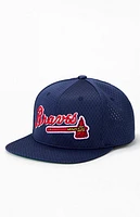 Mitchell & Ness Atlanta Braves Meshed Up Snapback Hat
