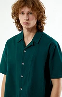 Pacsun Green Arlo Oversized Camp Shirt
