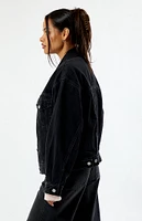 Levi's Black '90s Denim Trucker Jacket