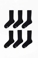 PacSun 6 Pack Basic Crew Socks