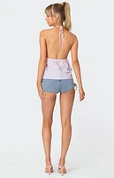 Edikted Madelyn Tie Front Top