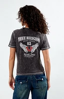 True Religion Washed Contrast Stitch T-Shirt