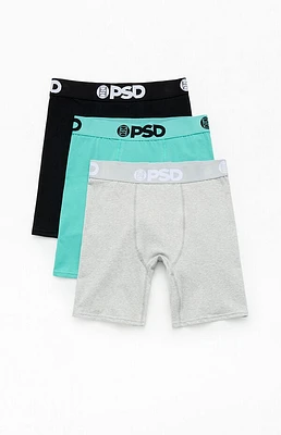 PSD Underwear 3 Pack Sea Core Boxer Briefs