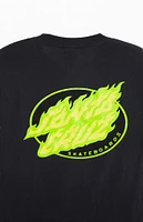 Santa Cruz True Oval Flame Dot T-Shirt