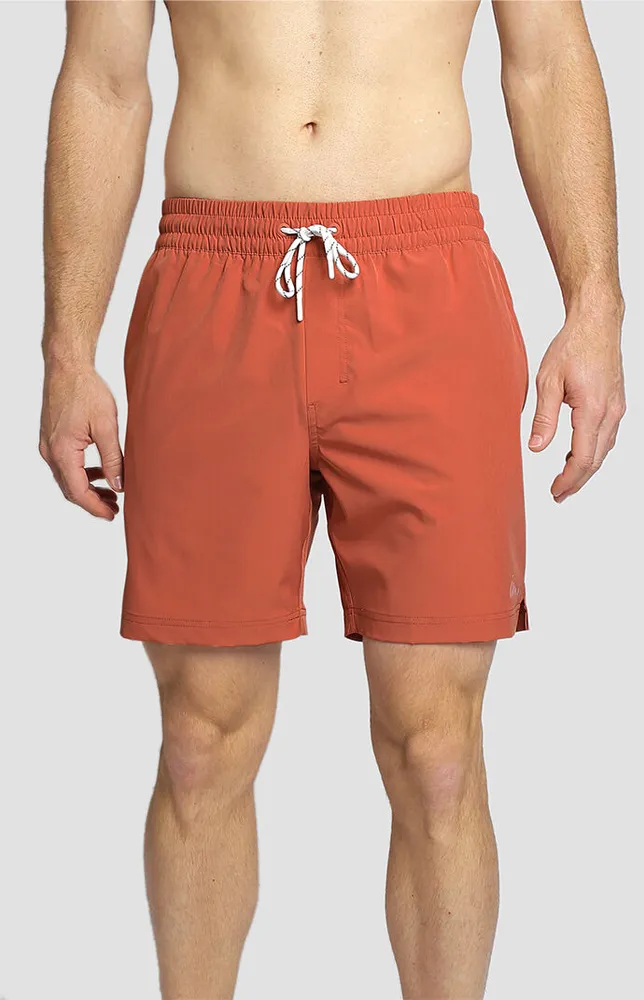 Eco Seeker Volley Spice 17.5" Swim Trunks