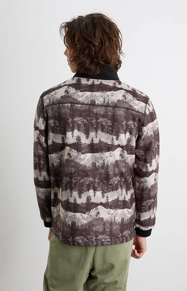 PacSun Scenic Polar Full Zip Sweater