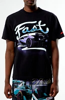 Formula 1 x PacSun Miami Live Fast T-Shirt