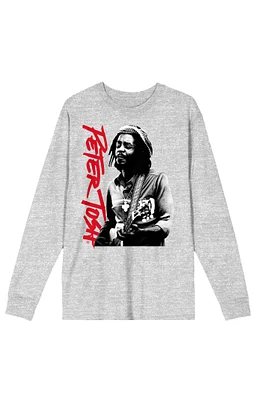 Peter Tosh Artist Long Sleeve T-Shirt