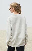 John Galt New York Embroidered Erica Crew Neck Sweatshirt