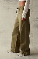 PacSun Soft Twill Pull-On Pants