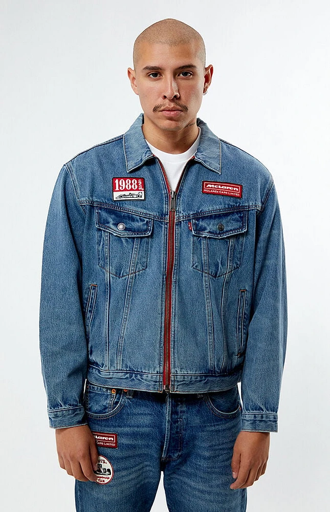 Levi's x McLaren Sporty Denim Trucker Jacket