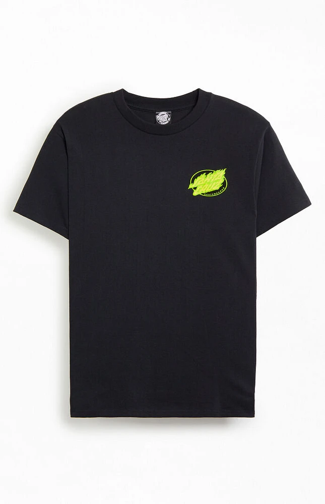 Santa Cruz True Oval Flame Dot T-Shirt