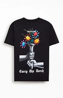 Peace by Studios Olympic Torch T-Shirt