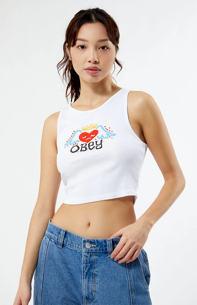 Obey Angel Heart Tank Top