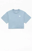 Vans Kids Oval Wash Relaxed Cropped T-Shirt