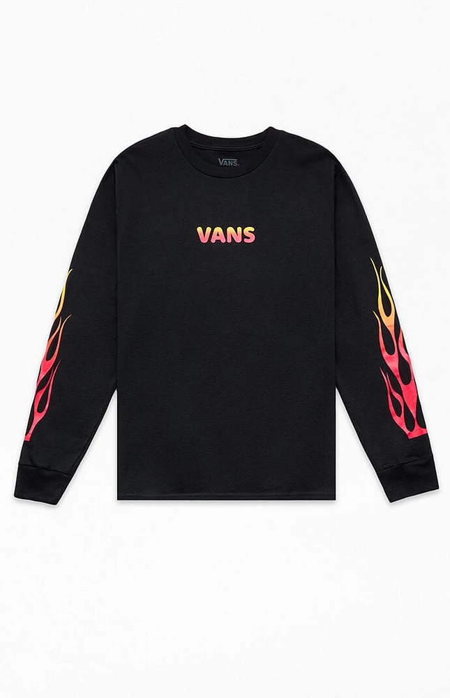 Vans Kids Flame Thrower Long Sleeve T-Shirt