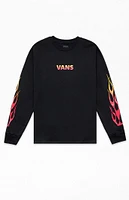 Vans Kids Flame Thrower Long Sleeve T-Shirt