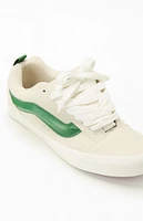 Vans Green & White Knu Skool Shoes