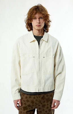 Pacsun Cream Billie Gas Jacket