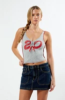 PS / LA Scrunch Bow Tank Top