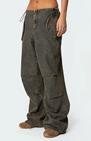 Edikted Regine Oversized Parachute Jeans