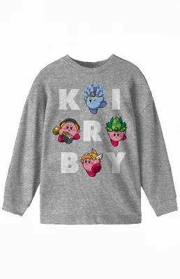 Kids Kirby Long Sleeve T-Shirt