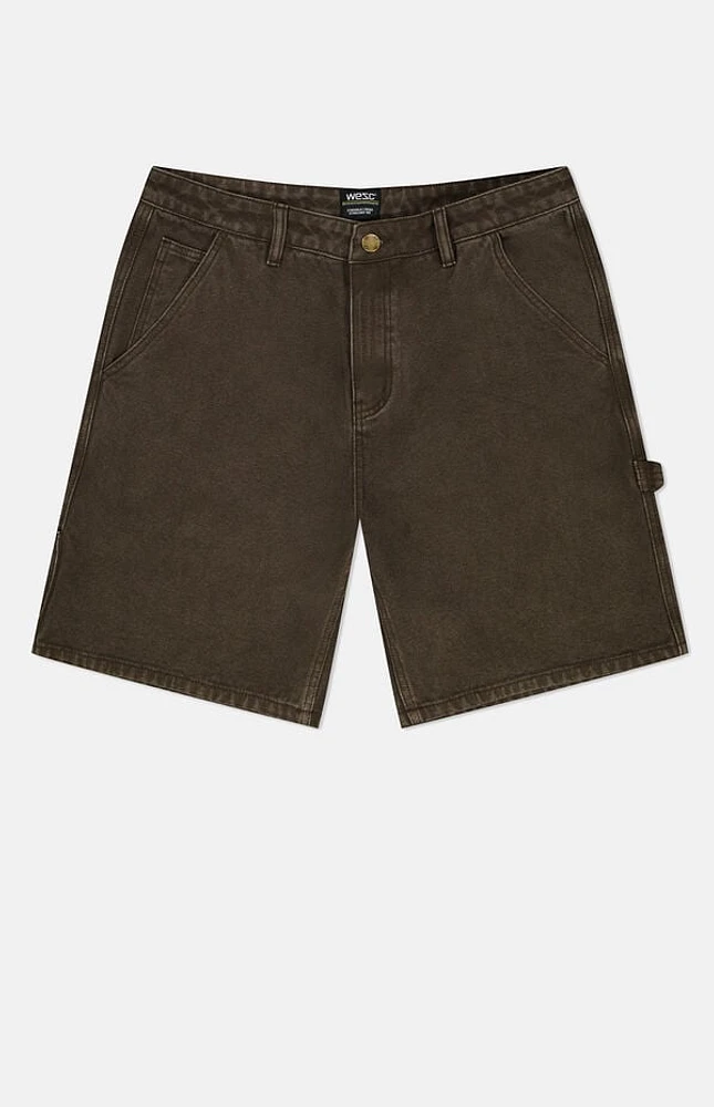 WeSC America Inc Brown Carpenter Baggy Shorts