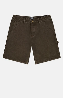 WeSC America Inc Brown Carpenter Baggy Shorts