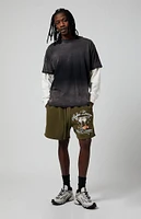 PacSun Studio Lounge Fleece Sweat Shorts