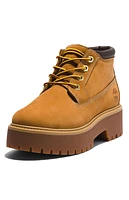 Timberland Women's Wheat Stone Street Mid Lace-Up Waterproof Boots