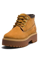 Timberland Women's Wheat Stone Street Mid Lace-Up Waterproof Boots
