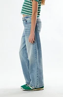 PacSun Kids Light Indigo Baggy Jeans