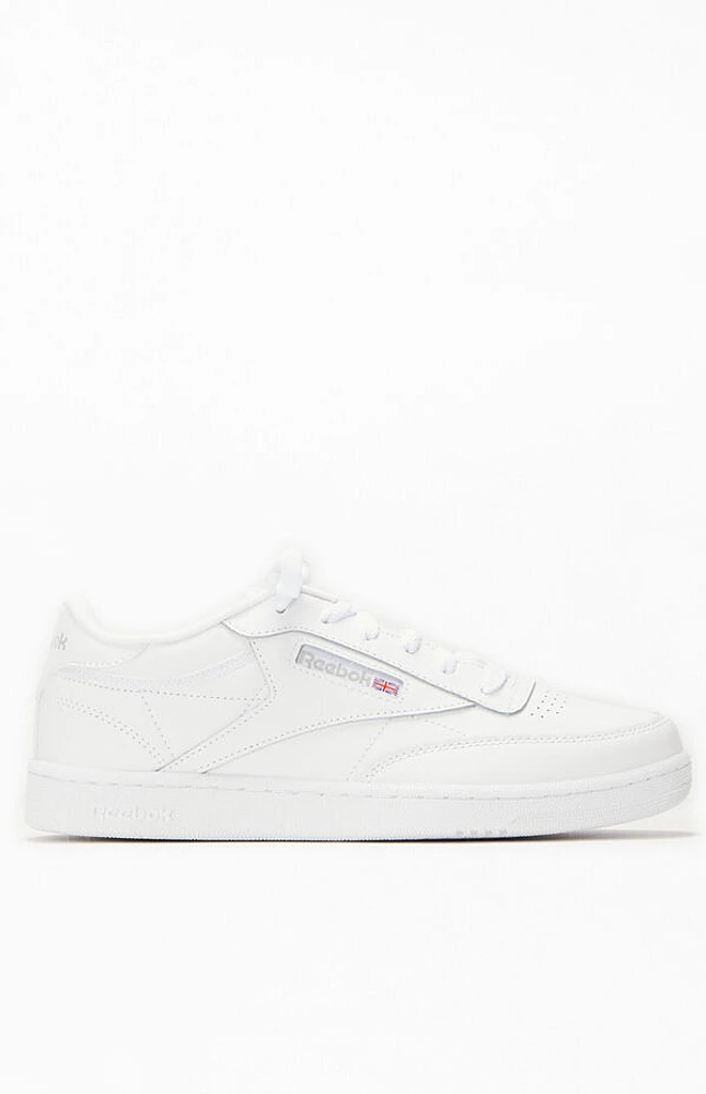 Reebok Kids Club C White Shoes