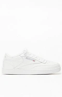 Reebok Kids Club C White Shoes