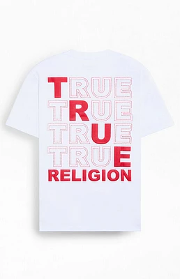 True Religion Big T Puff Stitch Heavyweight T-Shirt