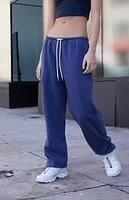 John Galt Navy Rosa Tie Sweatpants