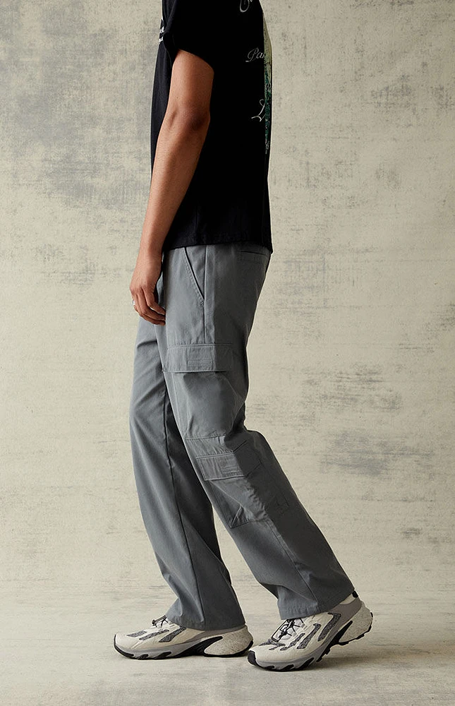 PacSun Canvas Green Straight Cargo Pants