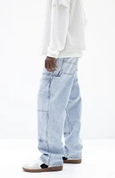 PacSun Light Indigo Baggy Carpenter Jeans