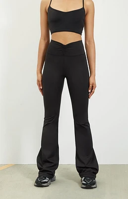 PAC 1980 WHISPER Cinched Front Flare Yoga Pants