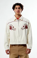 Pacsun Western Floral Embroidered Gas Jacket