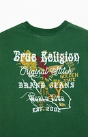 True Religion Embroidered Nature Logo Heavyweight T-Shirt