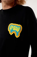 PacSun Chenille Patch Crew Neck Sweatshirt