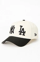 New Era Off White NY & LA 9FORTY Snapback Hat